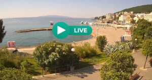 Live webcam Opatija – “Lungomare” Pančera – Croatia